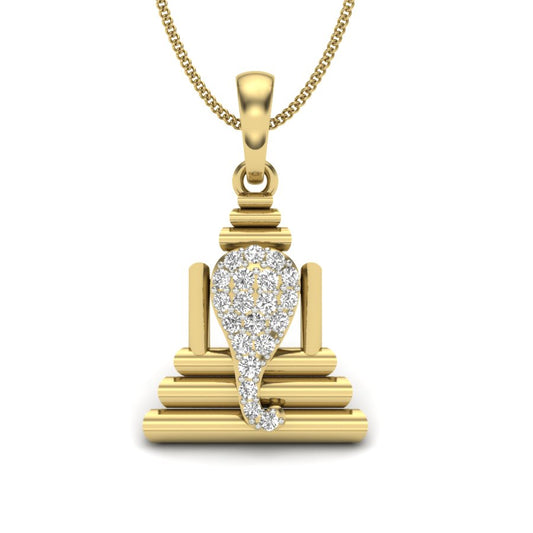 Ganesha shape designer pendant dp272