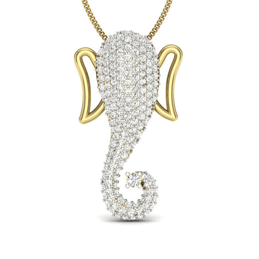 Gandesha shape designer pendant dp322
