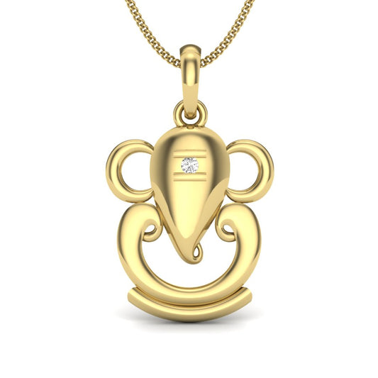 Ganesha shape designer pendant dp326