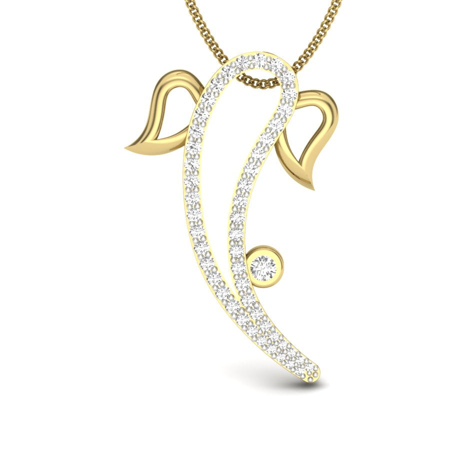Ganesha Symbol Designer pendant dp300