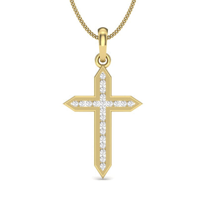 Cross symbol designer pendant dp286