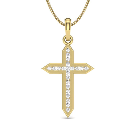 Cross symbol designer pendant dp286