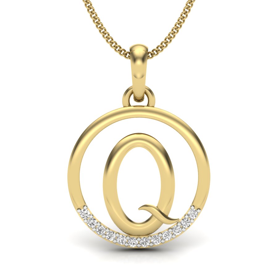 Q shape designer pendant dp254