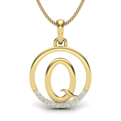 Q shape designer pendant dp254