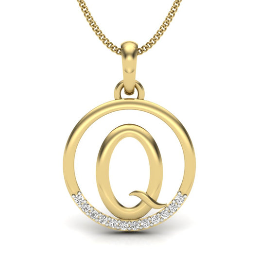 Q shape designer pendant dp254