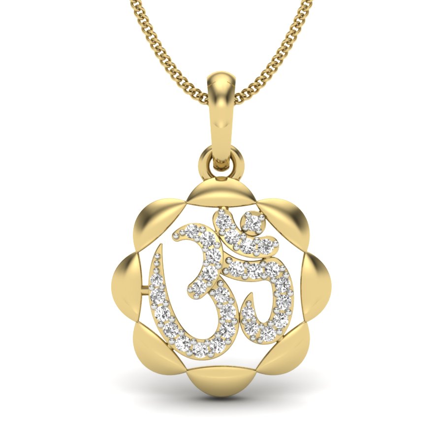 OM shape designer pendant dp245