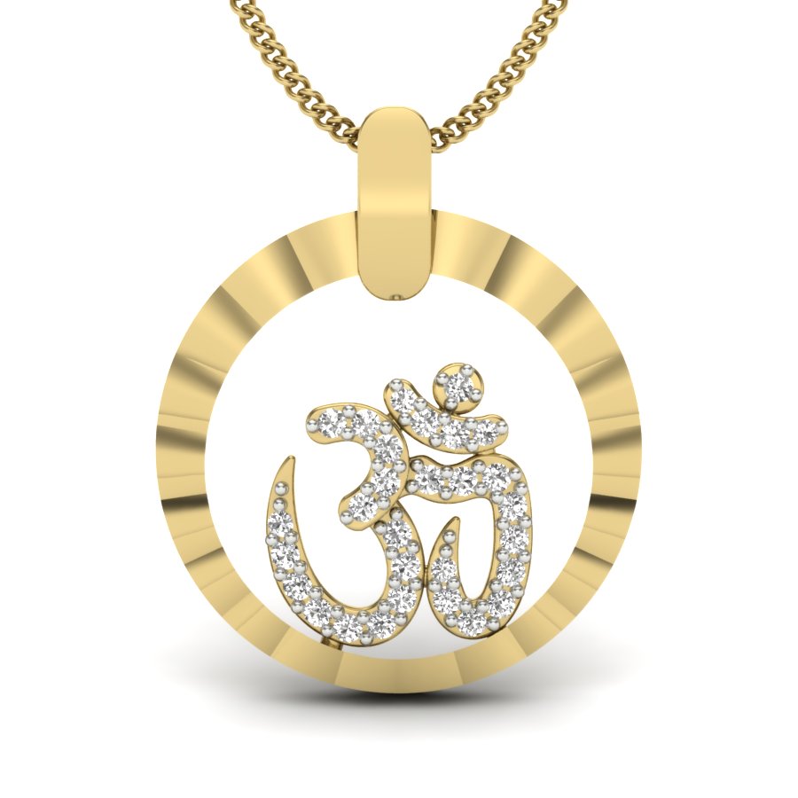 OM shape designer pendant dp244