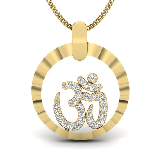 OM shape designer pendant dp244
