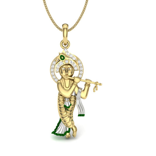 Lord Krishana design pendant dp579