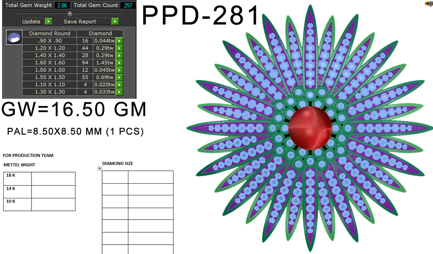 Designer Pendant dp524