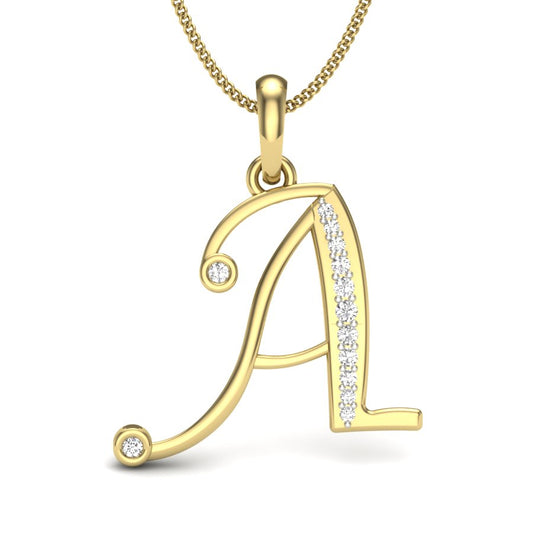 A Alphabet Designer Pendant dp464