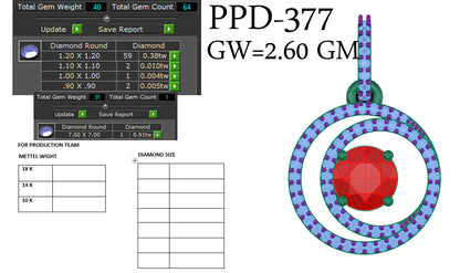 Designer Pendant dp454