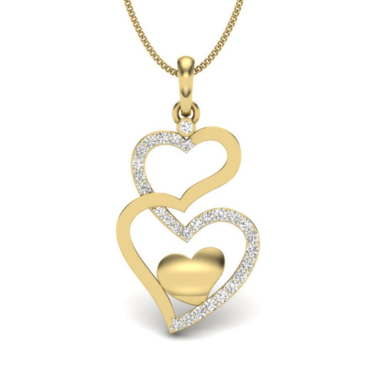 Heart Shape Design Pendant dp515