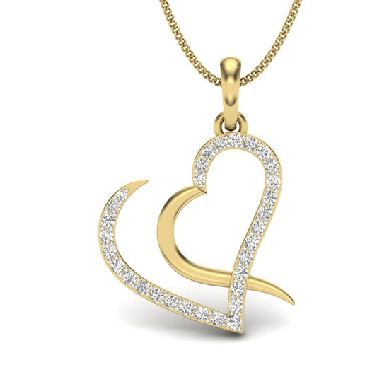 Heart Shape Design Pendant dp514