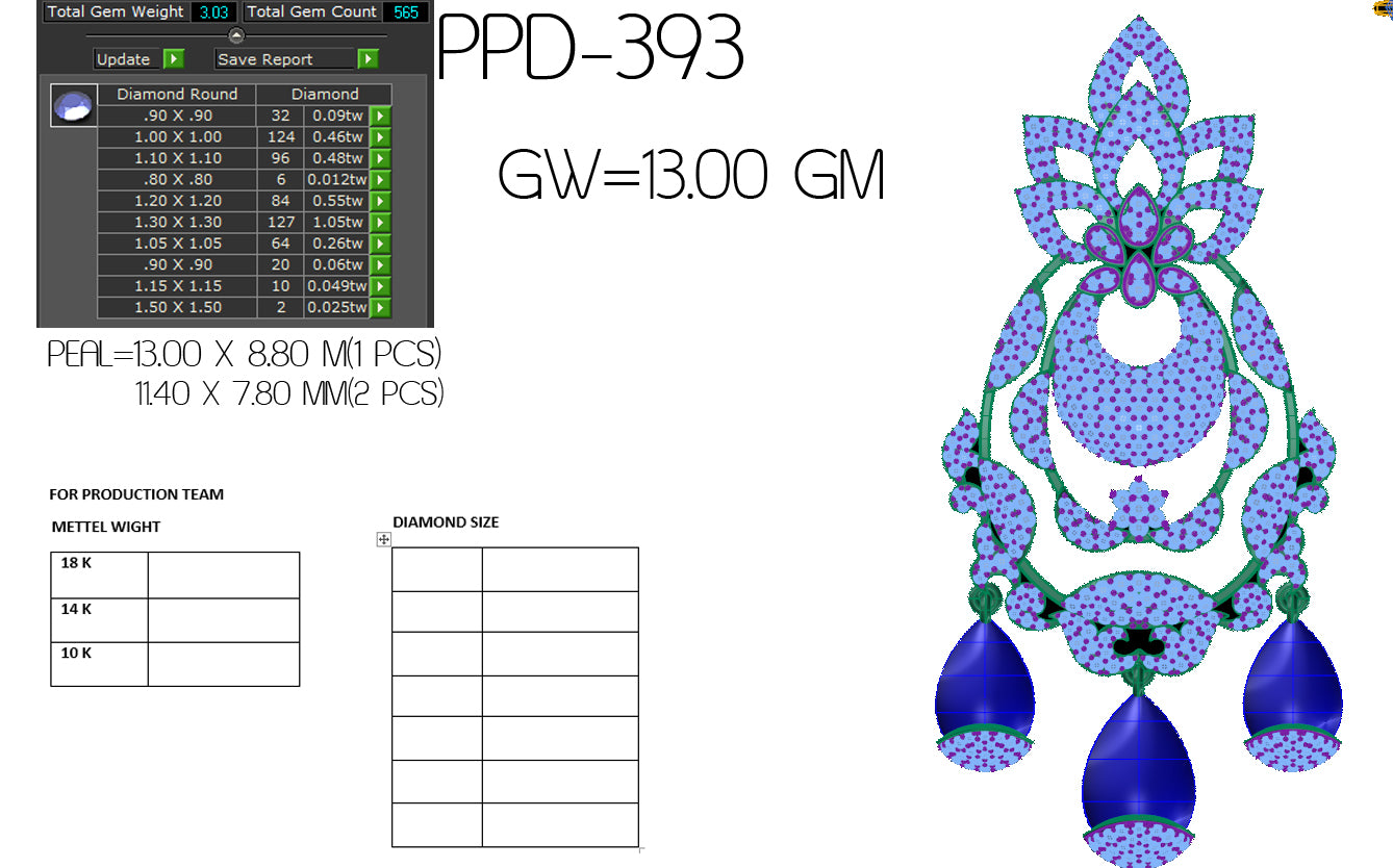 Designer Pendant dp498