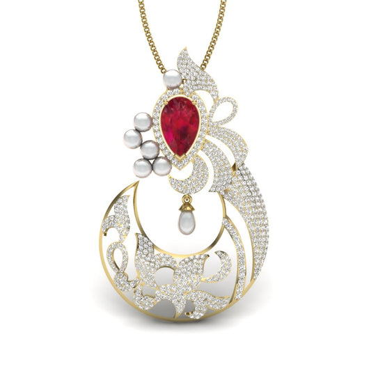 OM Ganesha Design Pendant dp501