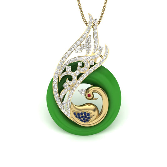 Peacock Designer Pendant dp487