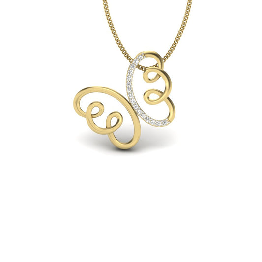 Butterfly Shape Designer Pendant dp477