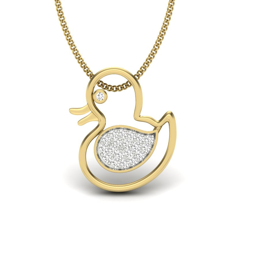 Duck Shape Designer Pendant dp478