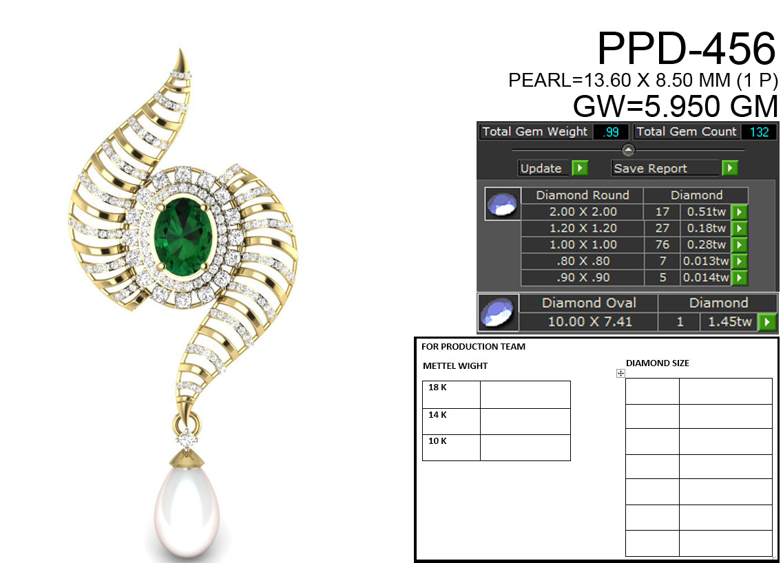 Designer Pendant dp556