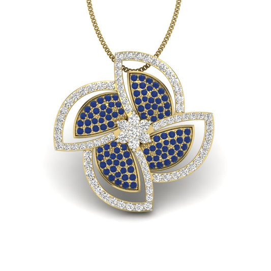 Floral Shape Designer Pendant dp739