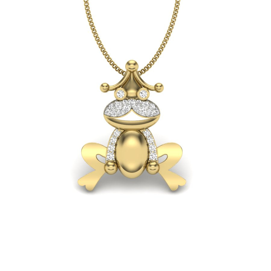 Frog Shape Designer Pendant dp738