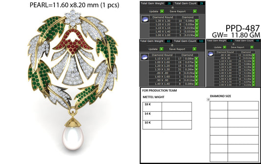 Design Pendant dp736