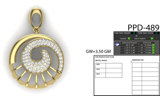 Designer Pendant dp570