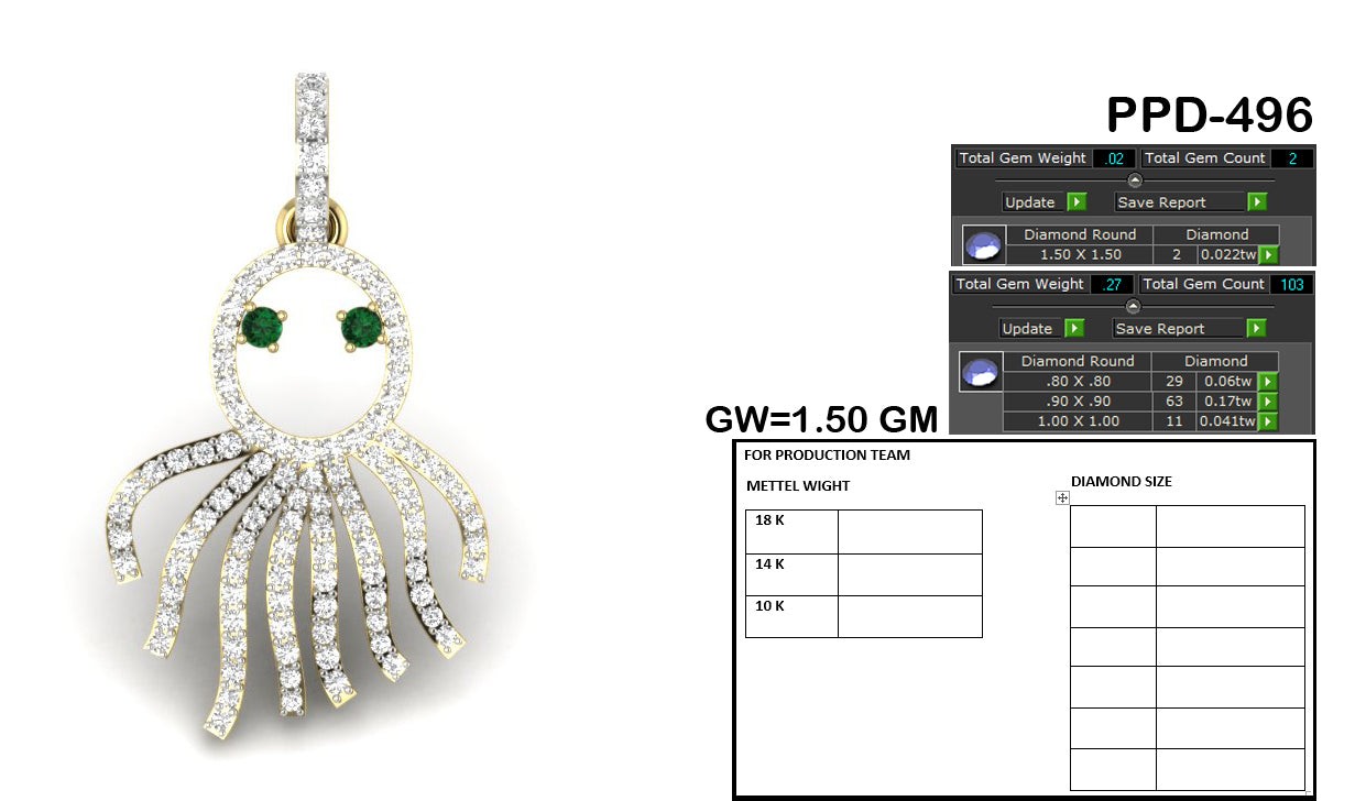 Design Pendant dp743