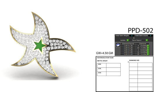 Star Design Pendant dp760