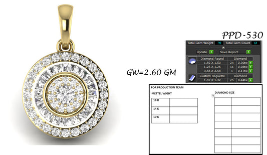Designer Pendant dp741