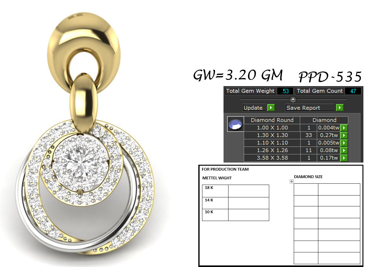 Designer Pendant dp781
