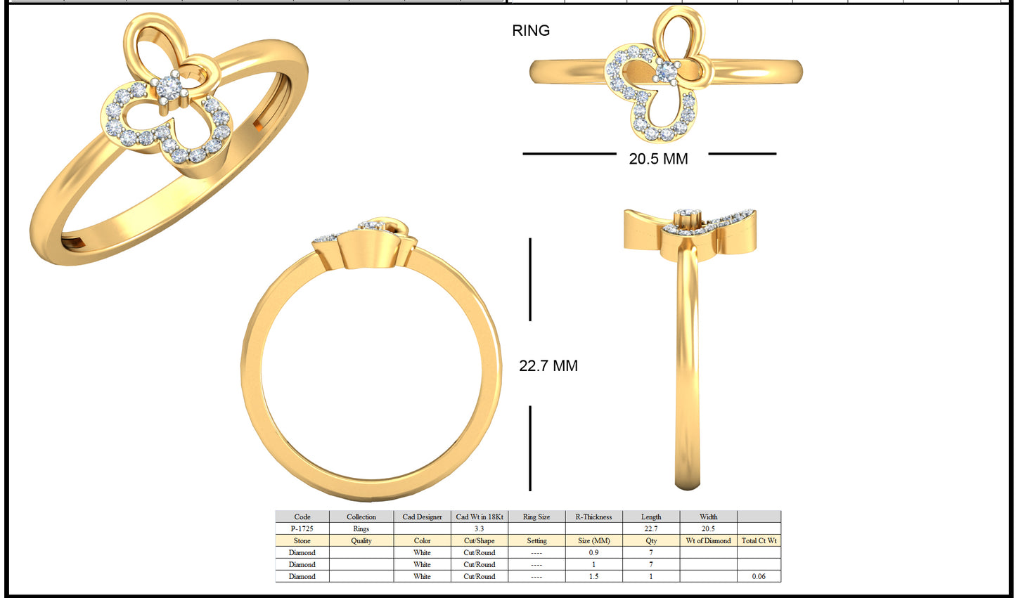 Premium Designer Ring db618