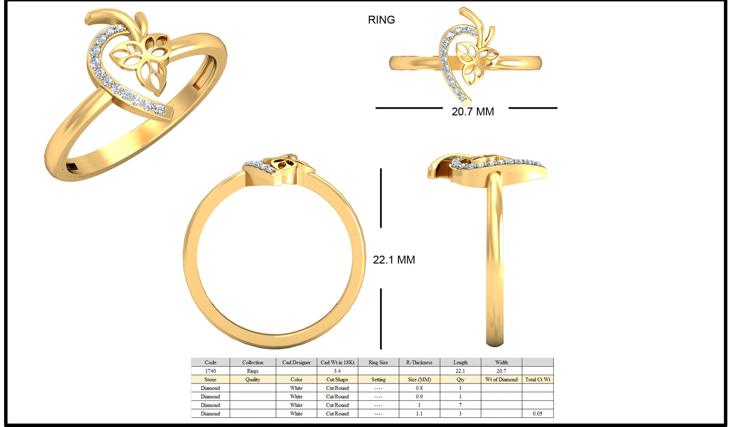Premium Designer Ring db626