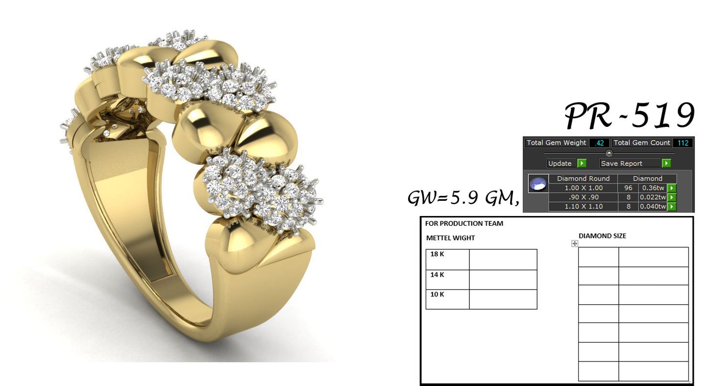 Premium Designer Band db835