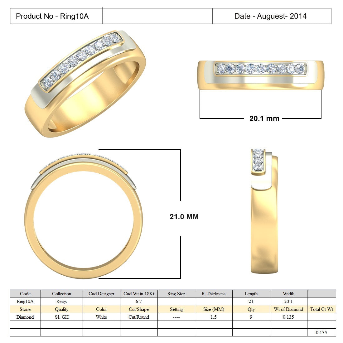 Premium Designer Band db864