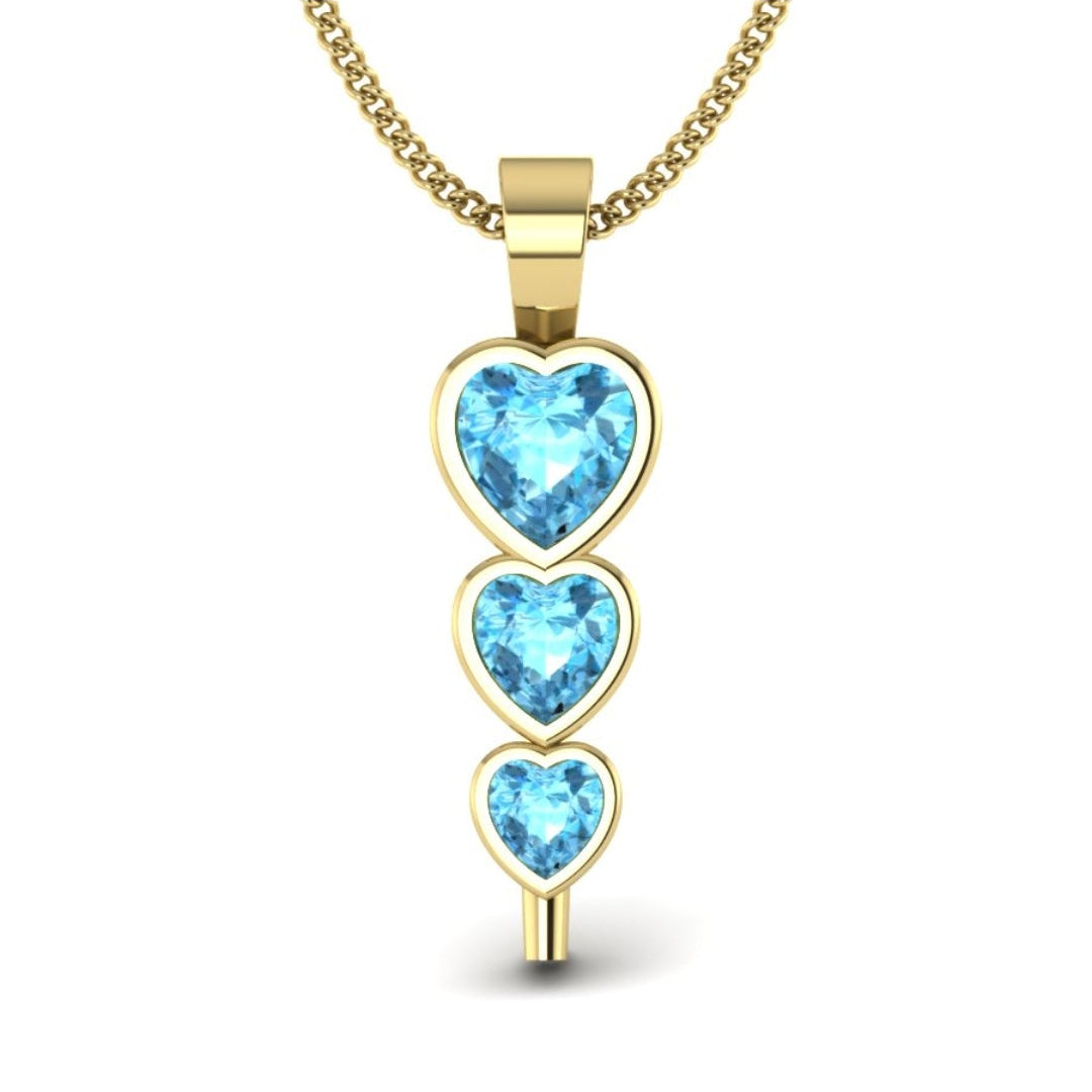 Heart Shape Designer Pendant dp234