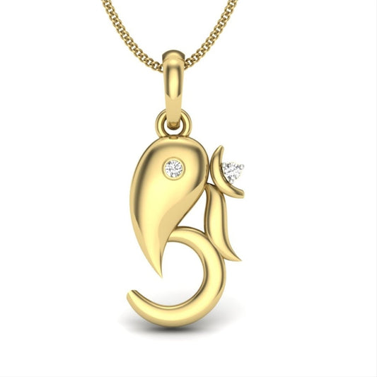 OM Ganeshay Namah designer pendant dp342