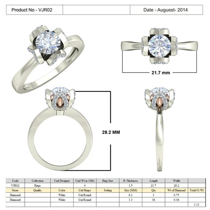 Solitaire Ring db608