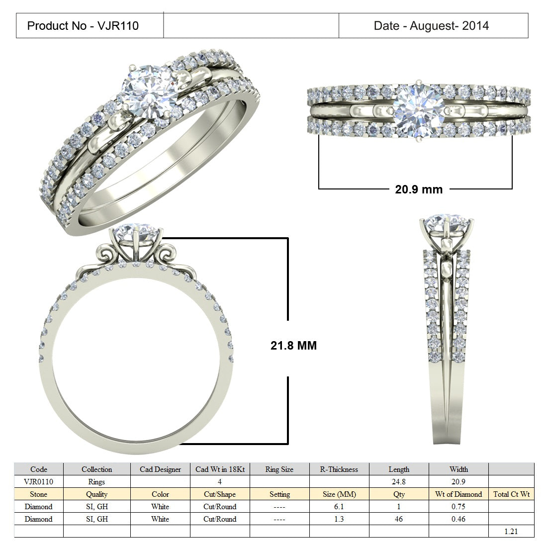 Premium Designer Band db875