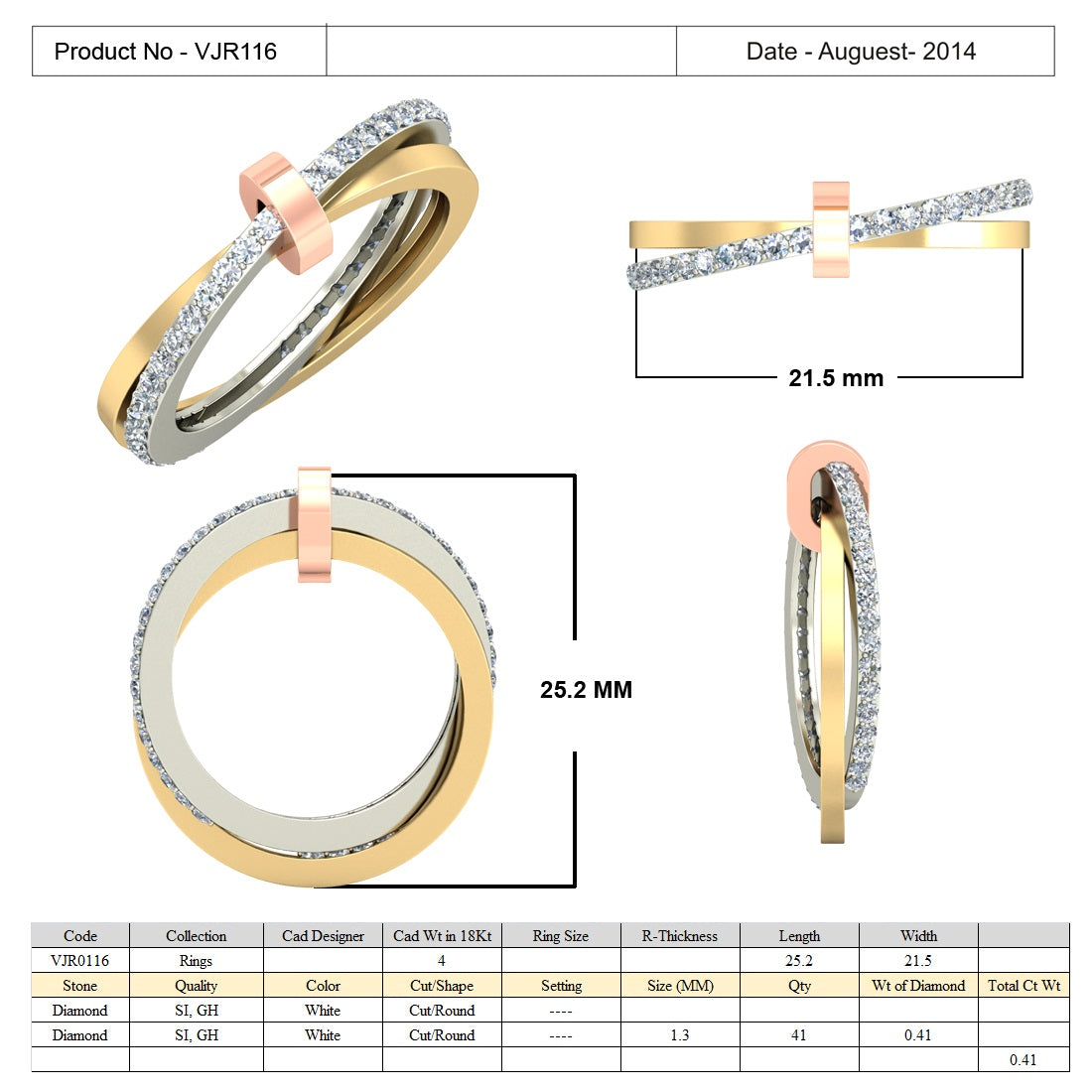 Premium designer band db882