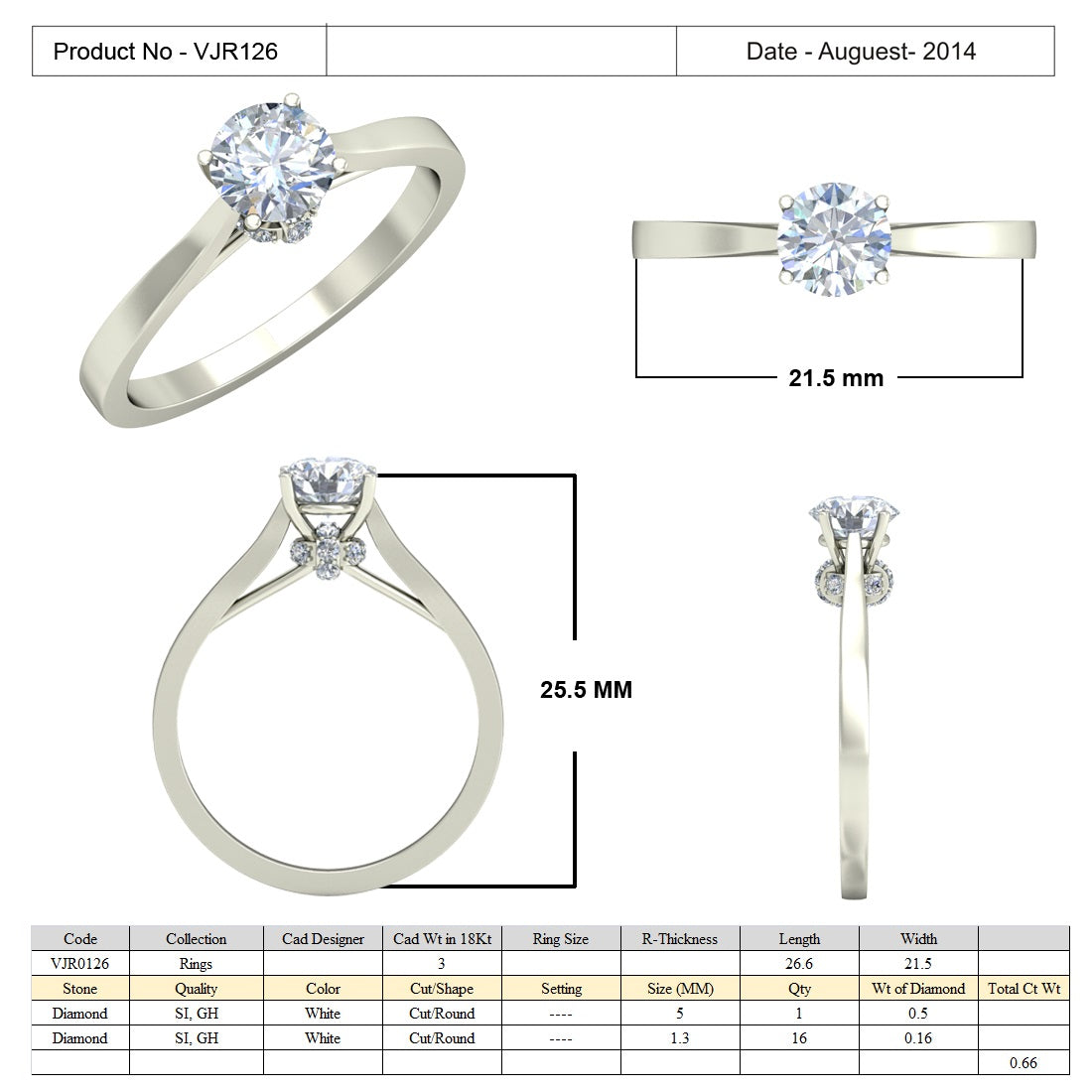 Solitaire Ring db887