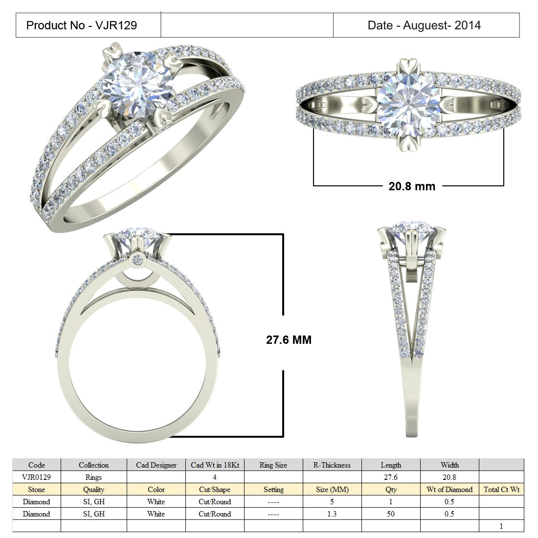 Solitaire Ring db890