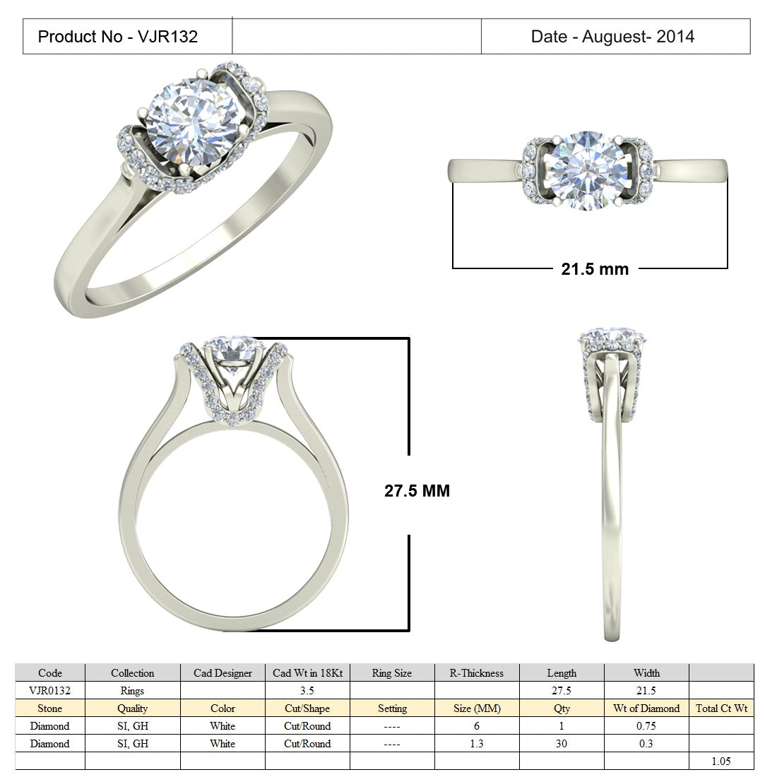 Solitaire Ring db893