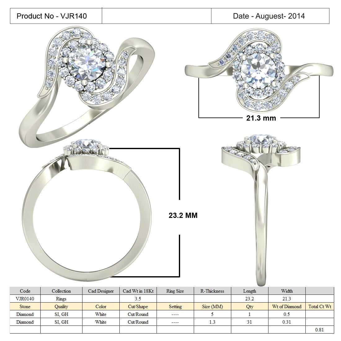 Premium Deisgner Ring db901