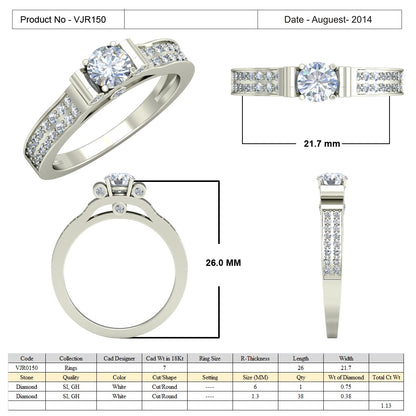 925 Silver Band  for women db910
