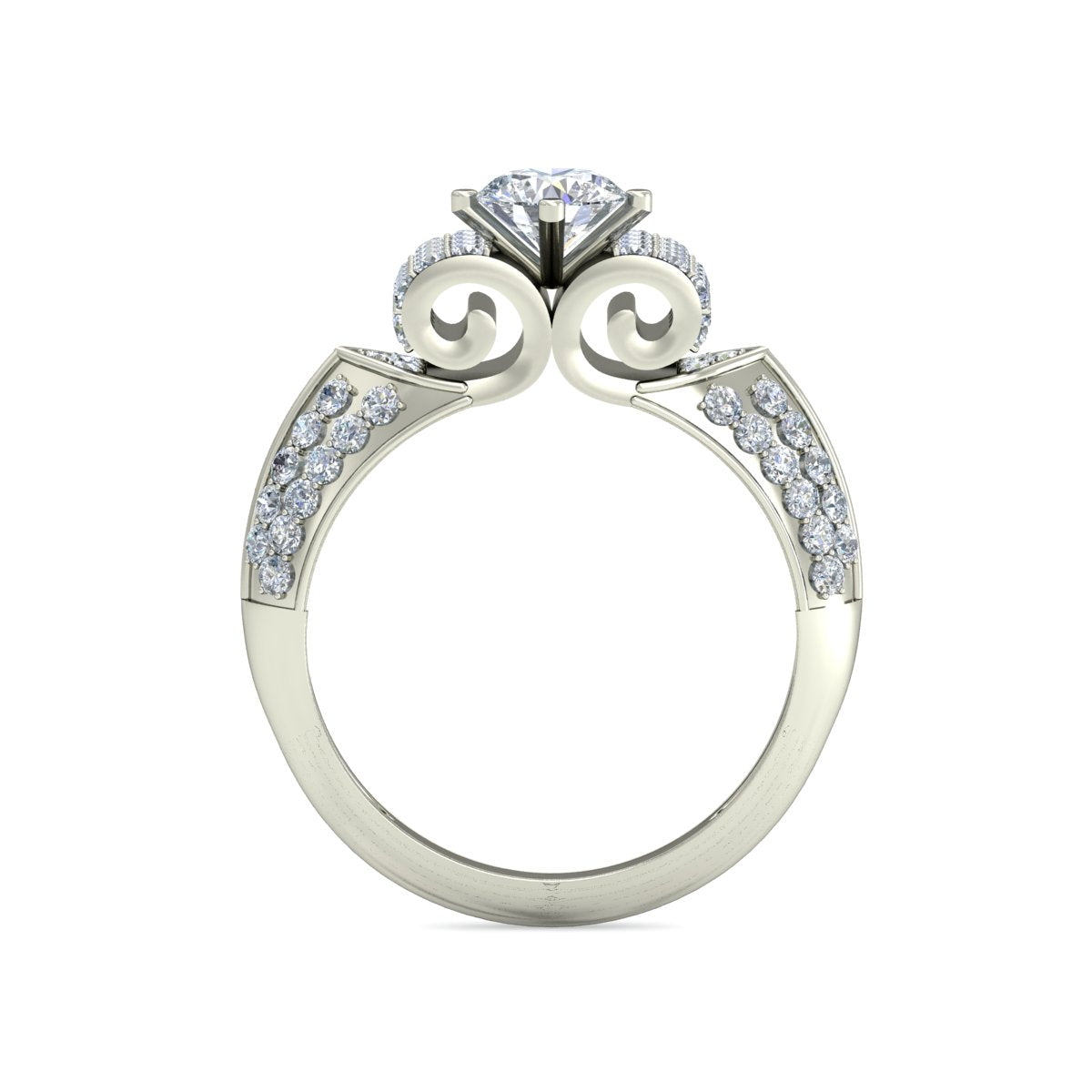 925 Silver Band for women db913