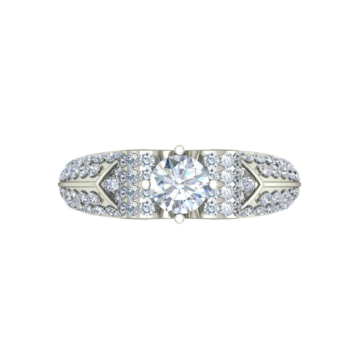 925 Silver Band for women db913