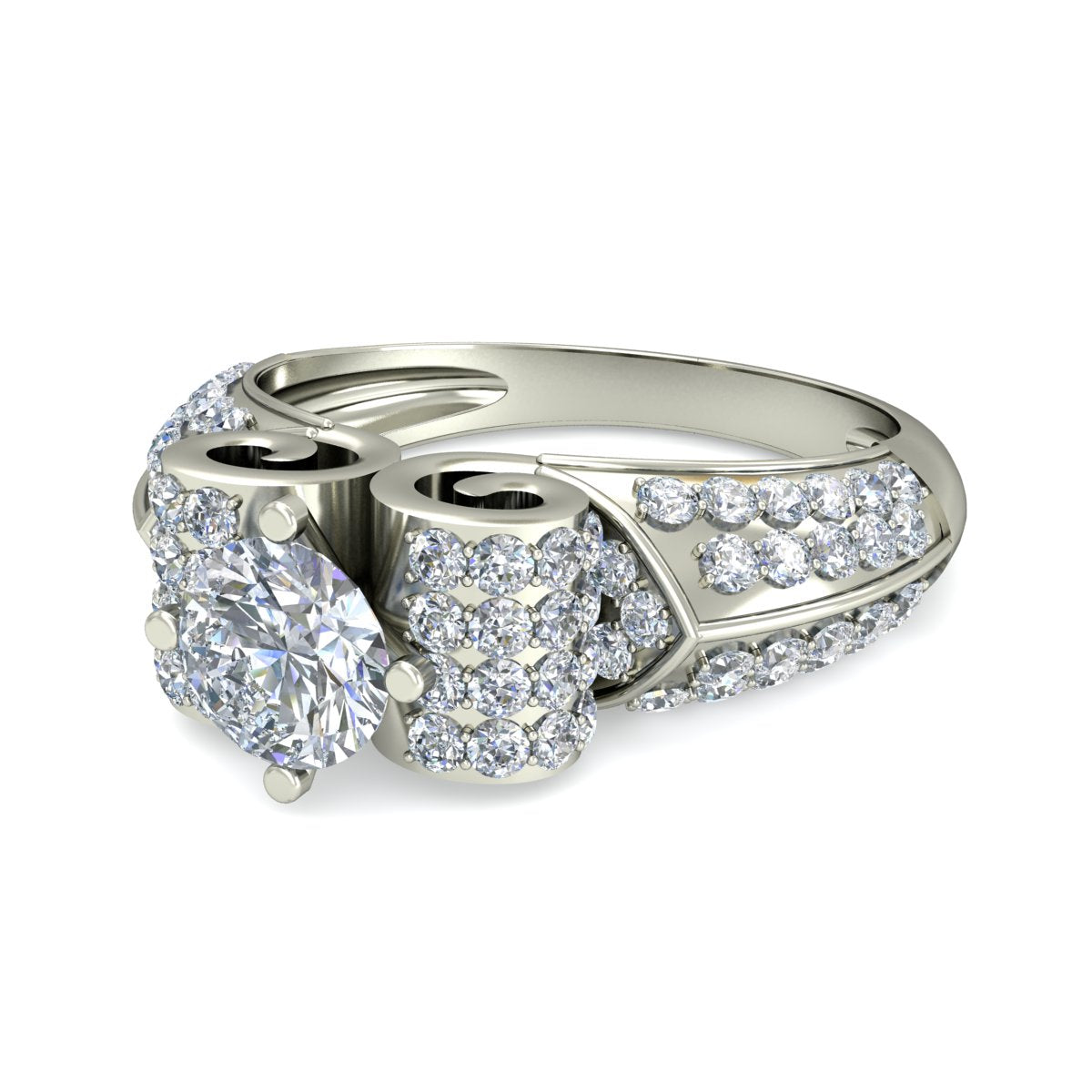 925 Silver Band for women db913