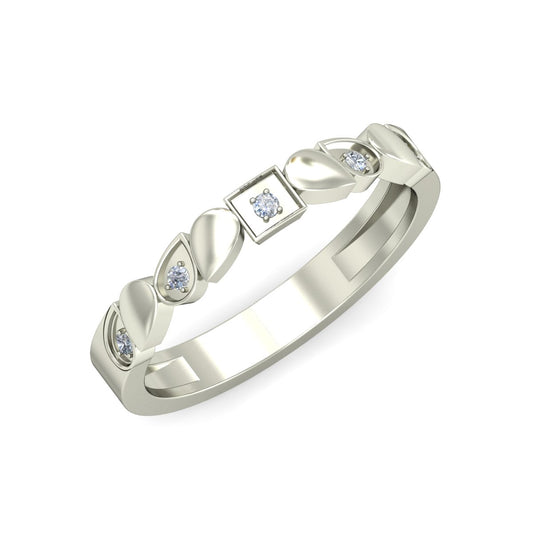 925 Silver Designer  Band for women db915